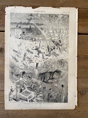 Harper's Weekly Newspaper, Percival De Luce,